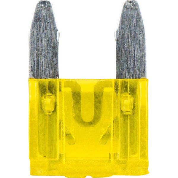 Main product image for 5-Pack 20A ATM Mini Blade Fuse